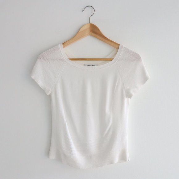 Gerard Darel Knit Top - White, XS - Picture 1 of 5